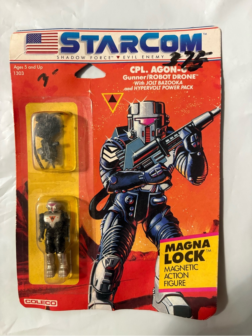 STARCOM SHADOW FORCE EVIL ENEMY COLECO TOY COLLECTABLE